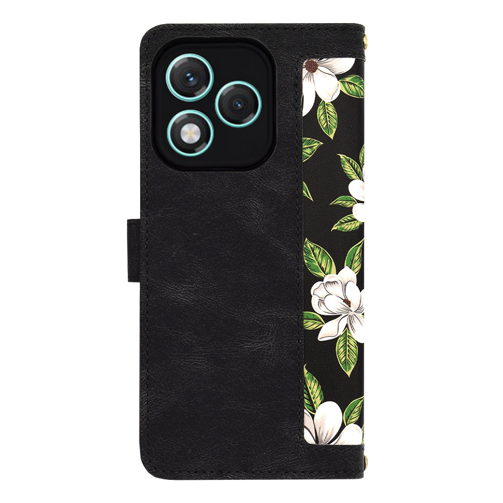 Cover til Honor 400 Lite, Techsuit, FlipCraft, Sort