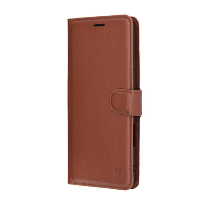 Cover til Honor 400 Lite, Techsuit, Leather Folio, Brun