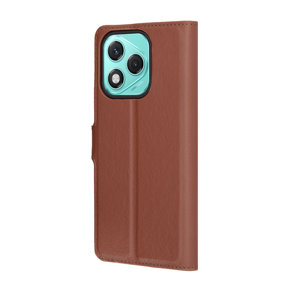 Cover til Honor 400 Lite, Techsuit, Leather Folio, Brun