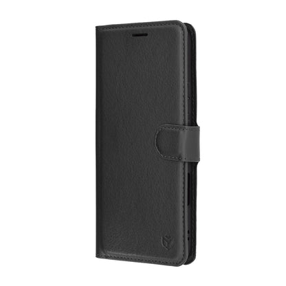 Cover til Honor 400 Lite, Techsuit, Leather Folio, Sort