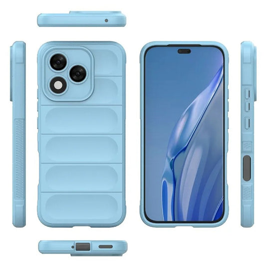 Cover til Honor 400 Lite, Techsuit, Magic Shield, Blå