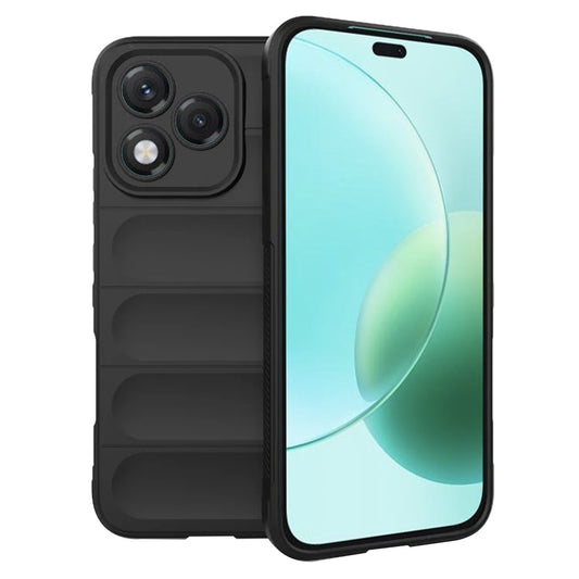 Cover til Honor 400 Lite, Techsuit, Magic Shield, Sort