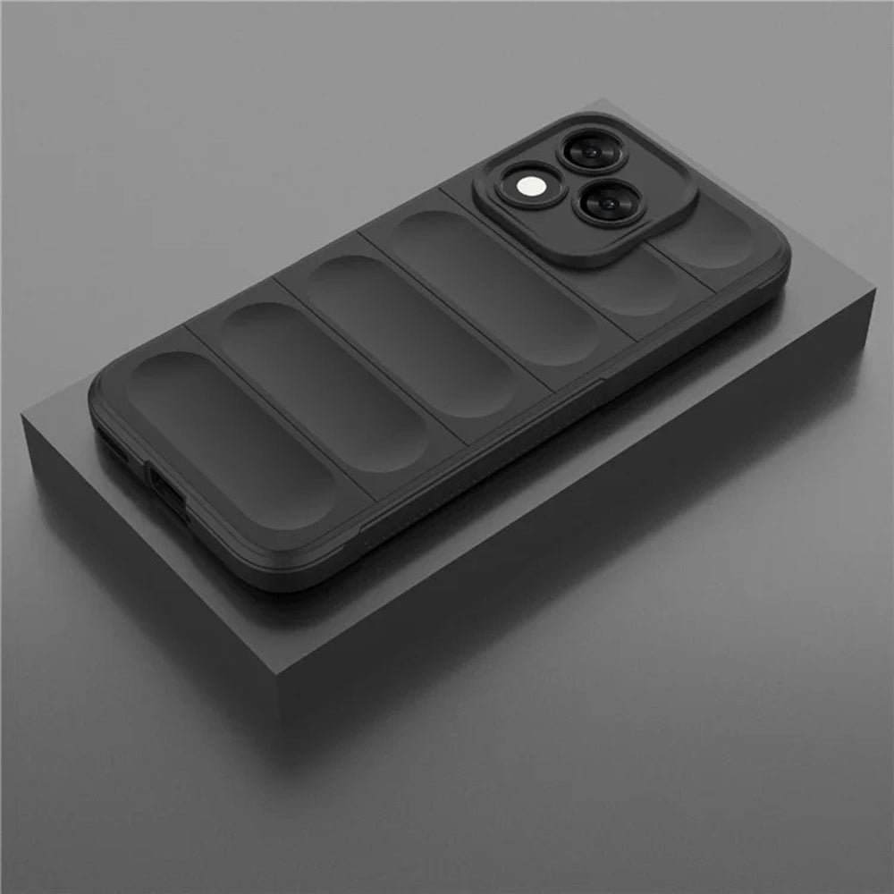 Cover til Honor 400 Lite, Techsuit, Magic Shield, Sort
