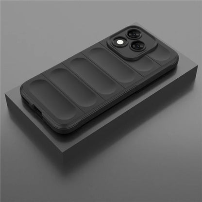 Cover til Honor 400 Lite, Techsuit, Magic Shield, Sort
