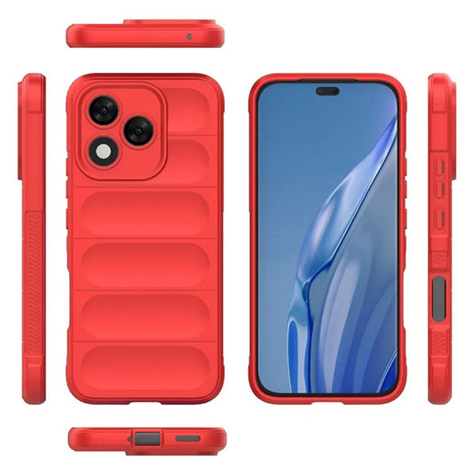 Cover til Honor 400 Lite, Techsuit, Magic Shield, Rød