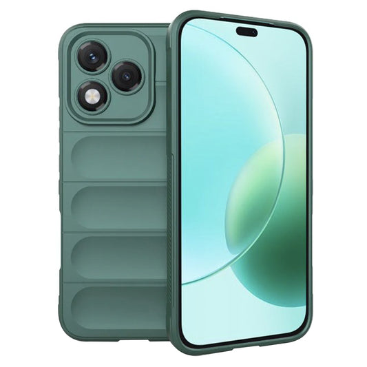 Cover til Honor 400 Lite, Techsuit, Magic Shield, Grøn