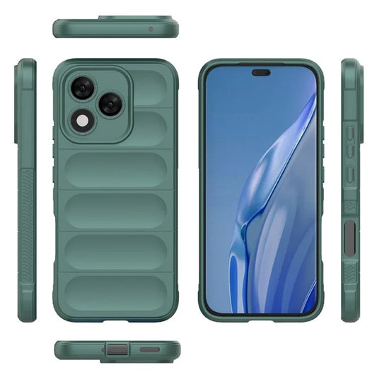 Cover til Honor 400 Lite, Techsuit, Magic Shield, Grøn