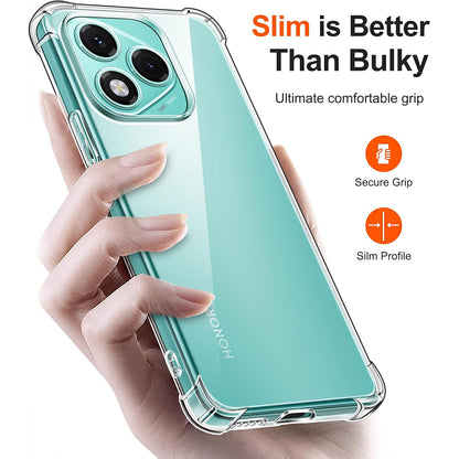 Cover til Honor 400 Lite, Techsuit, Stødabsorberende Klar, Transparent