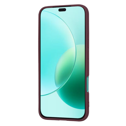 Cover til Honor 400 Lite, Techsuit, SoftFlex, Vinrød