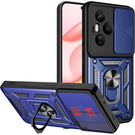 Cover til Honor 400 Pro, Techsuit, CamShield, Blå