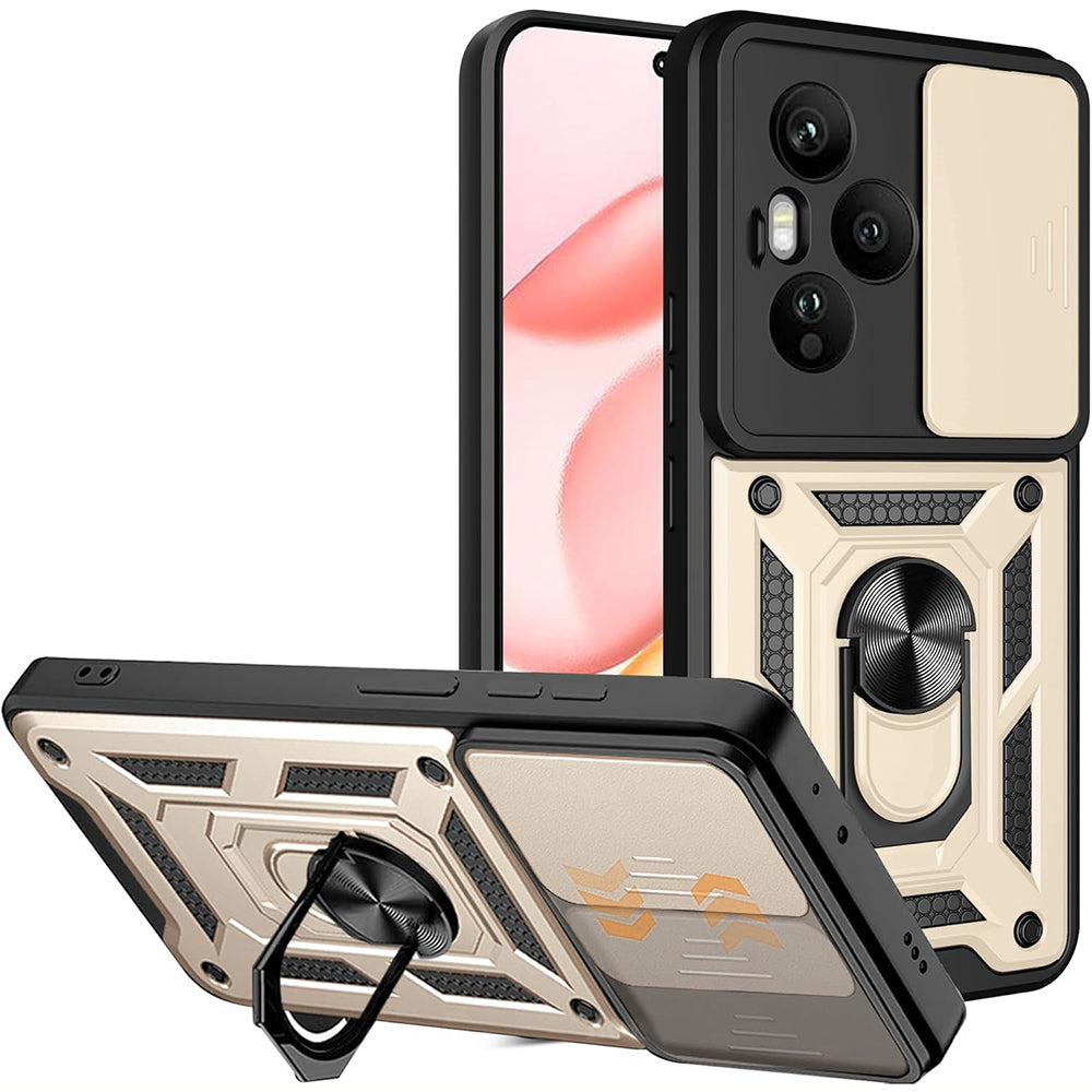 Cover til Honor 400 Pro, Techsuit, CamShield, Guld