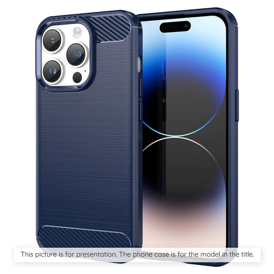 Cover til Honor 400 Pro, Techsuit, Carbon, Blå