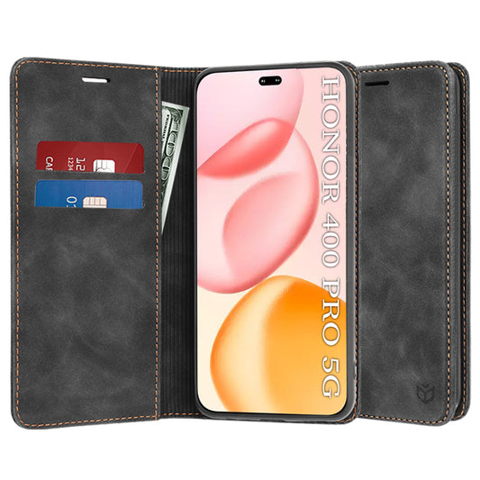 Cover til Honor 400 Pro, Techsuit, Confy, Sort