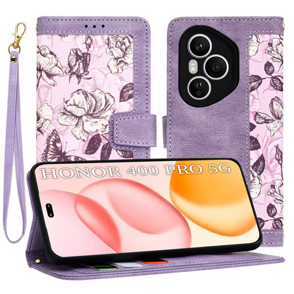 Case for Honor 400 Pro, Techsuit, FlipCraft, Purple