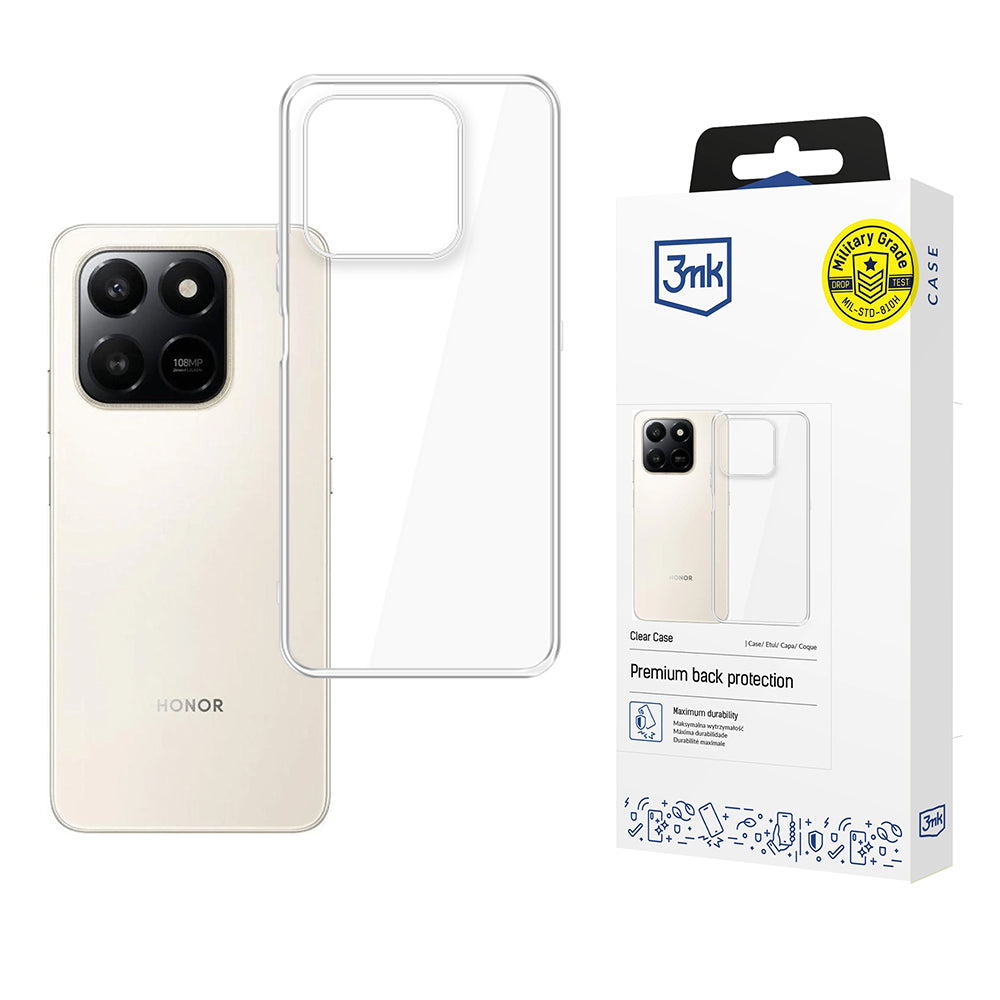 Cover til Honor 400 Smart 4G / 400 Smart 5G, 3MK, Klar, Transparent