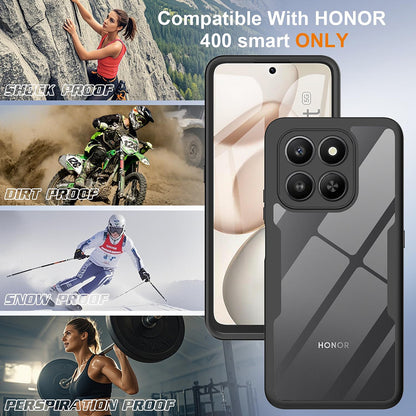 Case for Honor 400 Smart 4G / X7d 4G / 400 Smart 5G, Techsuit, ColorVerse 360, Black