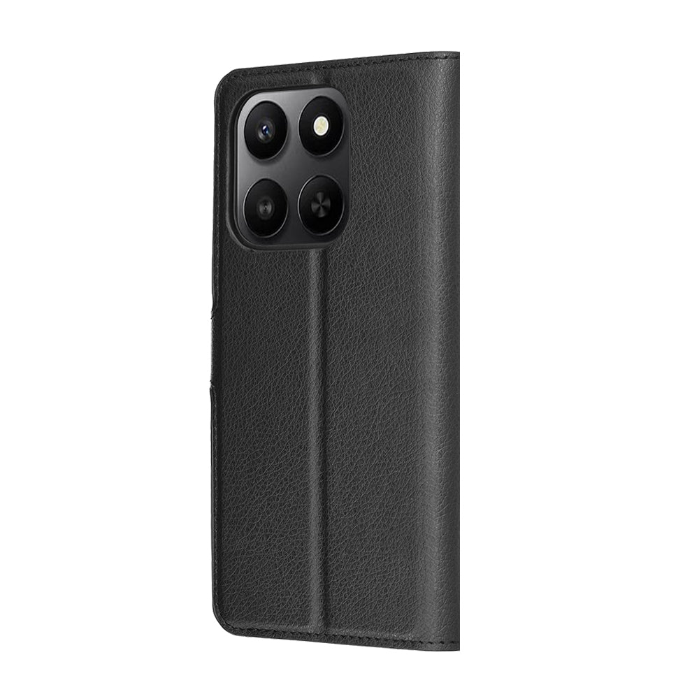 Case for Honor 400 Smart 4G / X7d 4G / 400 Smart 5G, Techsuit, Leather Folio, Black