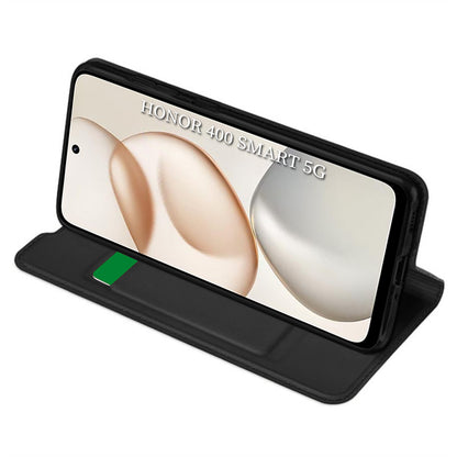 Etui til Honor 400 Smart 4G / X7d 4G / 400 Smart 5G, Techsuit, Magskin Book, Sort