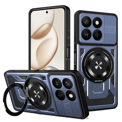 Etui til Honor 400 Smart 4G / X7d 4G / 400 Smart 5G, Techsuit, RuggedCam, Blå