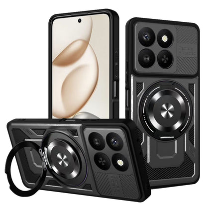 Etui til Honor 400 Smart 4G / X7d 4G / 400 Smart 5G, Techsuit, RuggedCam, Sort