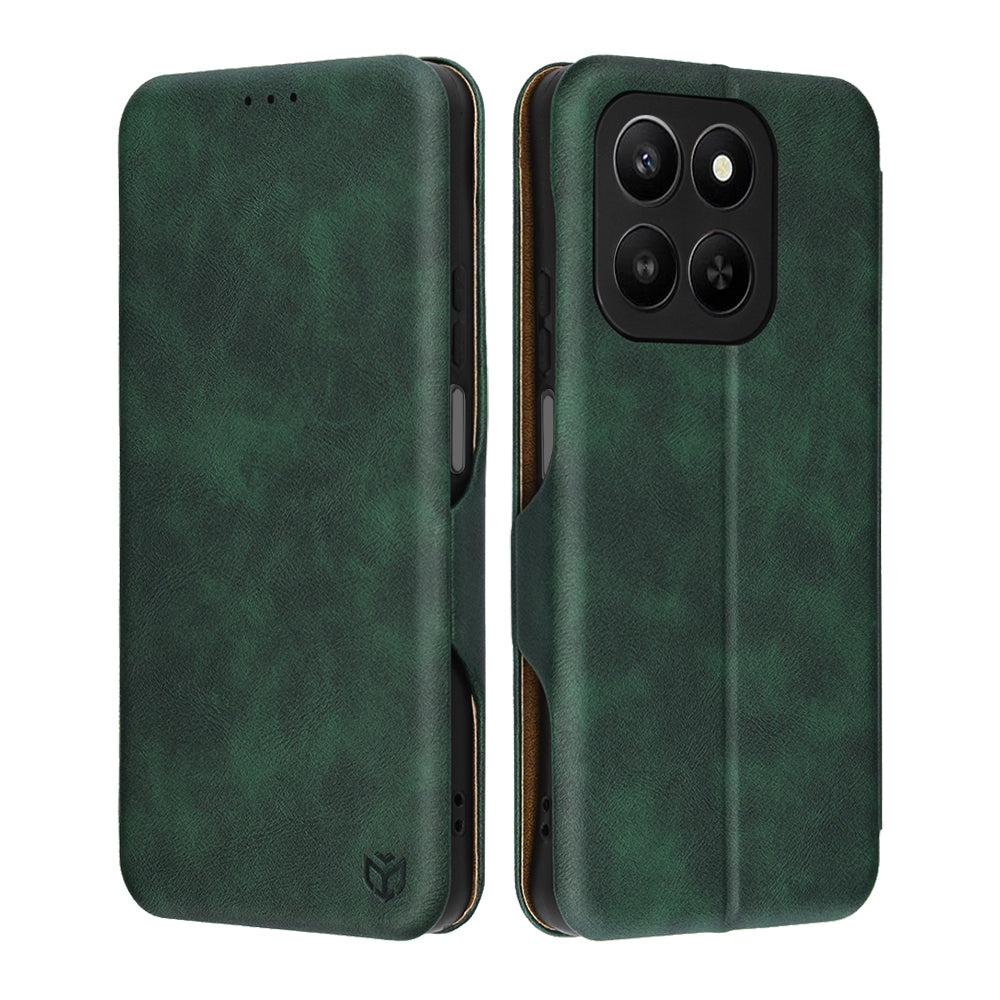 Etui til Honor 400 Smart 4G / X7d 4G / 400 Smart 5G, Techsuit, Safe Wallet Plus, Grøn