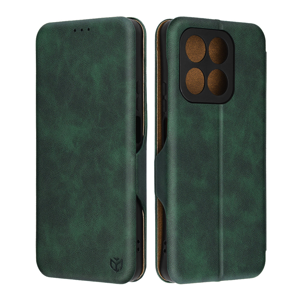 Etui til Honor 400 Smart 4G / X7d 4G / 400 Smart 5G, Techsuit, Safe Wallet Plus, Grøn