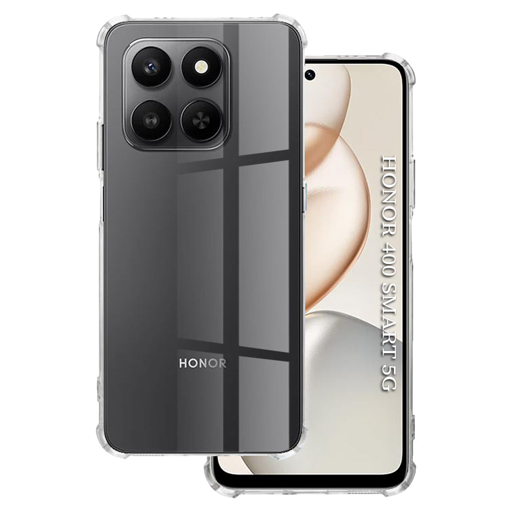 Cover til Honor 400 Smart 4G / X7d 4G / 400 Smart 5G, Techsuit, Stødabsorberende Klar, Transparent