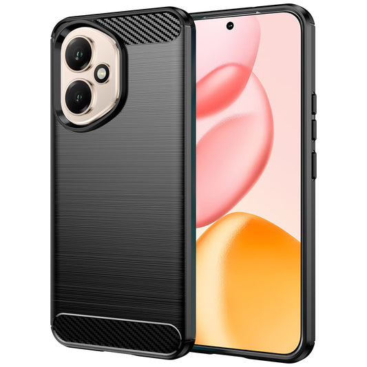 Cover til Honor 400, Techsuit, Carbon, Sort