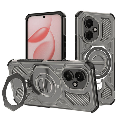 Cover til Honor 400, Techsuit, Carbon Shield Pro, Røgfarvet