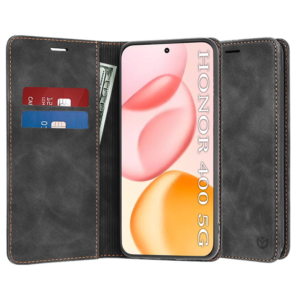 Cover til Honor 400, Techsuit, Confy, Sort