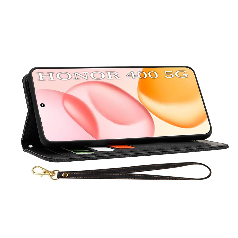 Cover til Honor 400, Techsuit, FlipCraft, Sort