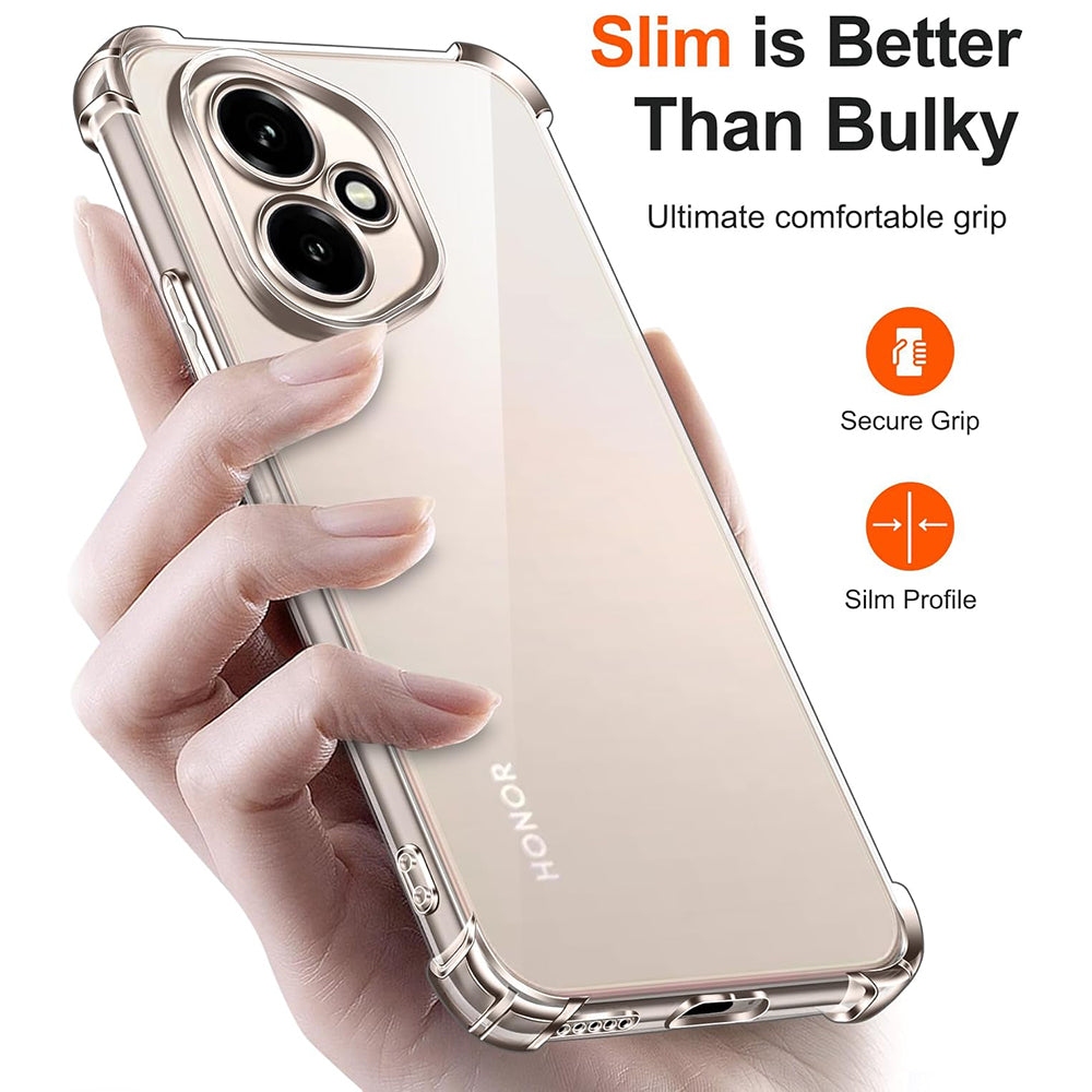 Cover til Honor 400, Techsuit, Stødabsorberende Klar, Transparent