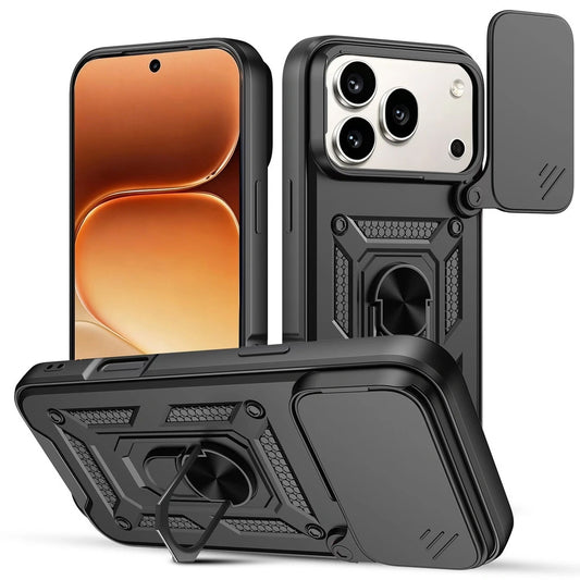 Cover til Honor 600 Pro, OEM, CamShield, Sort