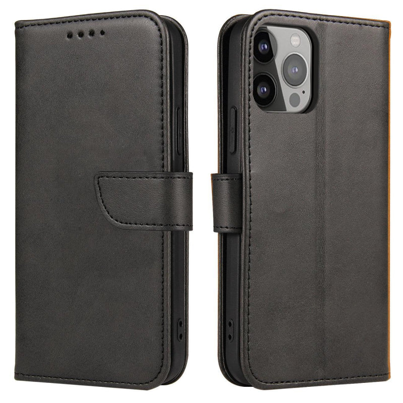 Cover til Honor 600 Lite, OEM, Marva Wallet, Sort
