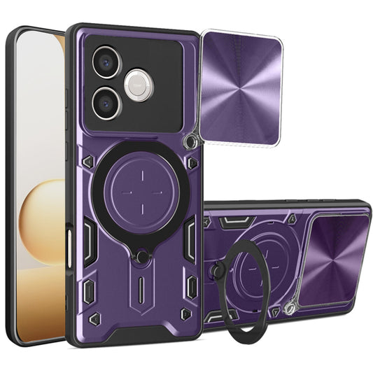 Etui til Honor 600 Lite, Techsuit, CamGuard Pro, Lilla
