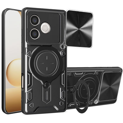Etui til Honor 600 Lite, Techsuit, CamGuard Pro, Sort