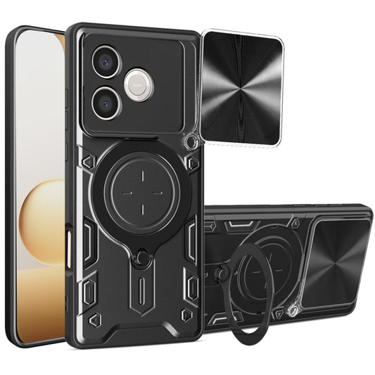 Etui til Honor 600 Lite, Techsuit, CamGuard Pro, Sort