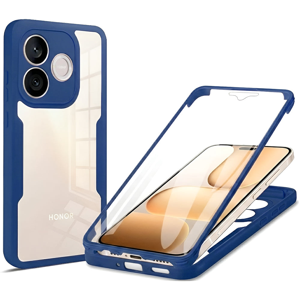 Etui til Honor 600 Lite, Techsuit, ColorVerse 360, Blå