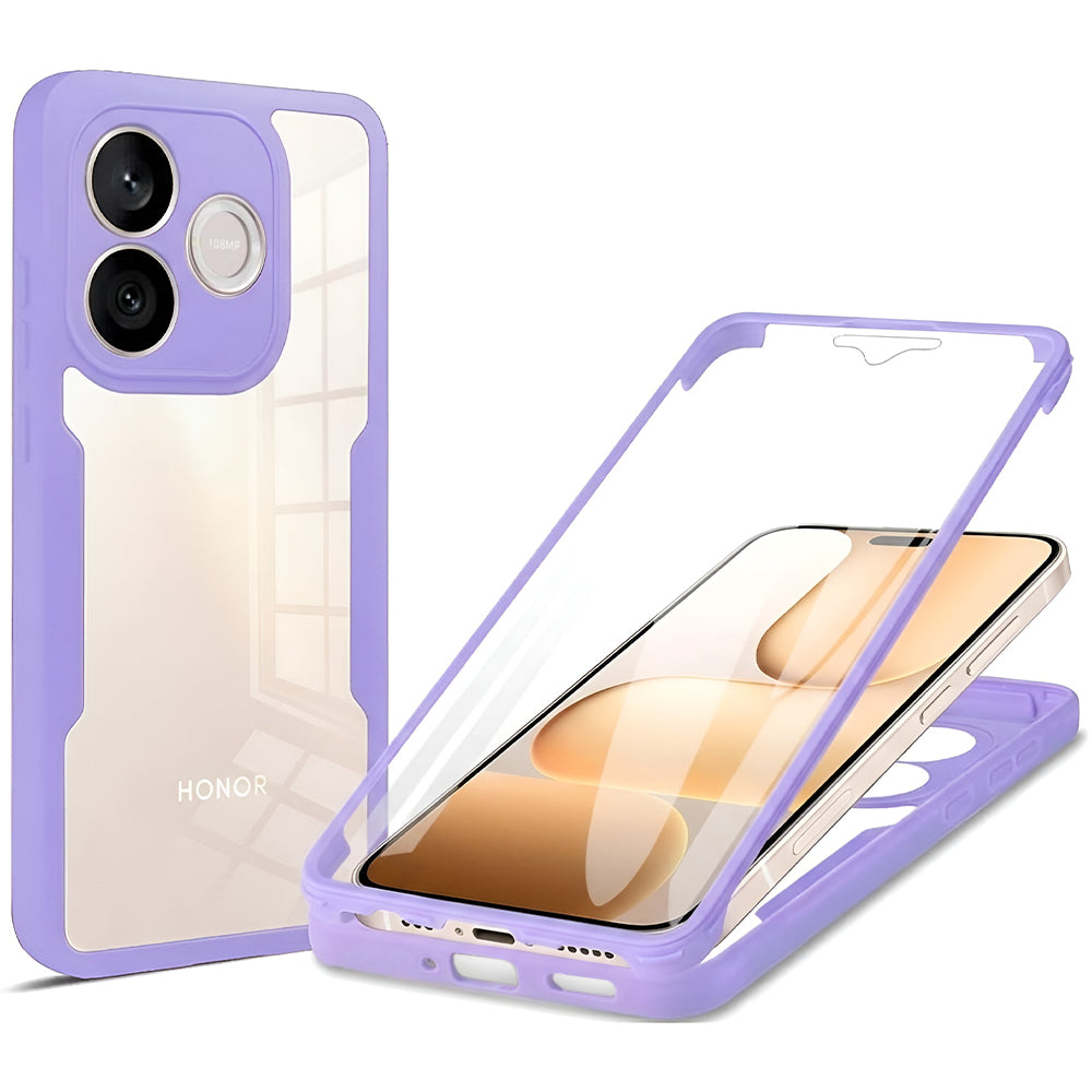 Etui til Honor 600 Lite, Techsuit, ColorVerse 360, Lilla