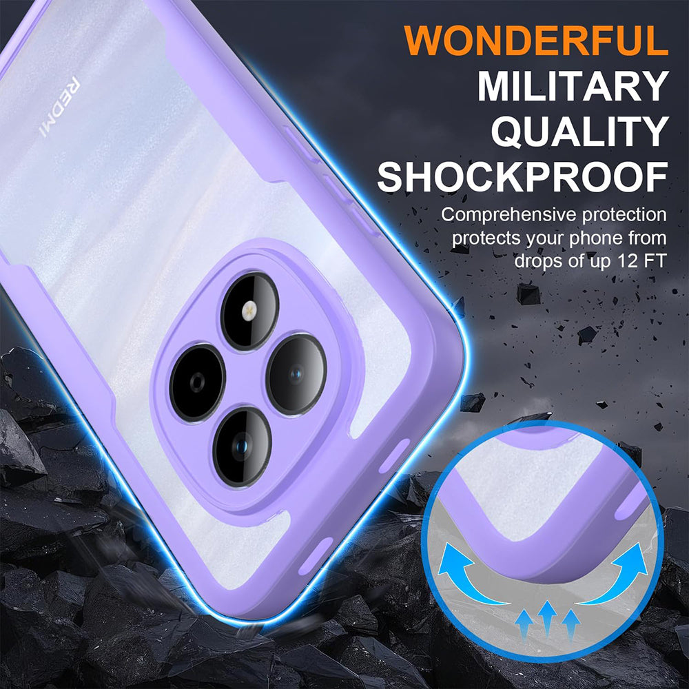 Etui til Honor 600 Lite, Techsuit, ColorVerse 360, Lilla