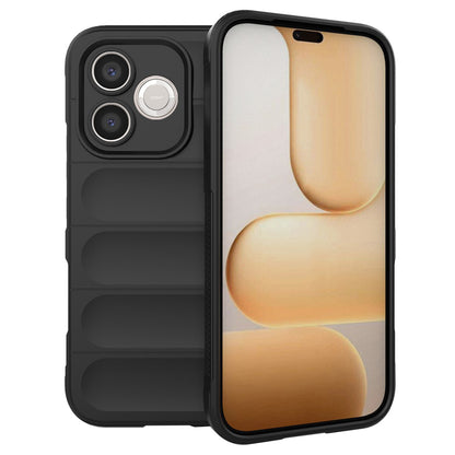 Cover til Honor 600 Lite, Techsuit, Magic Shield, Sort