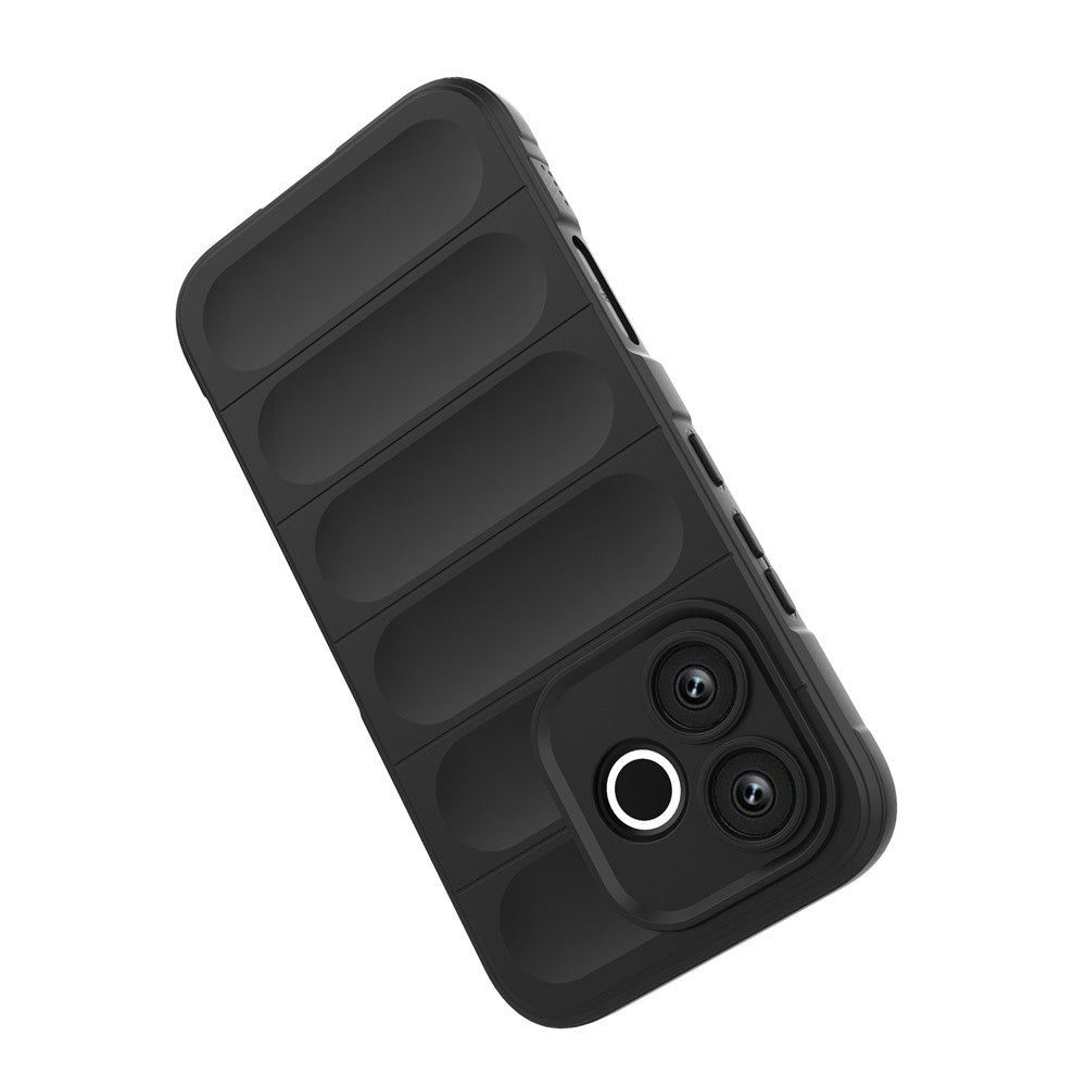 Cover til Honor 600 Lite, Techsuit, Magic Shield, Sort
