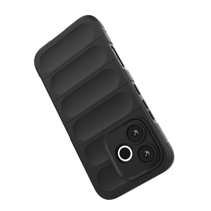 Cover til Honor 600 Lite, Techsuit, Magic Shield, Sort