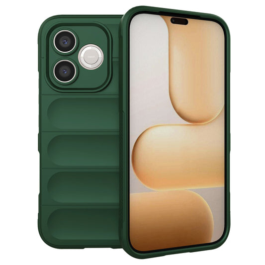 Cover til Honor 600 Lite, Techsuit, Magic Shield, Grøn