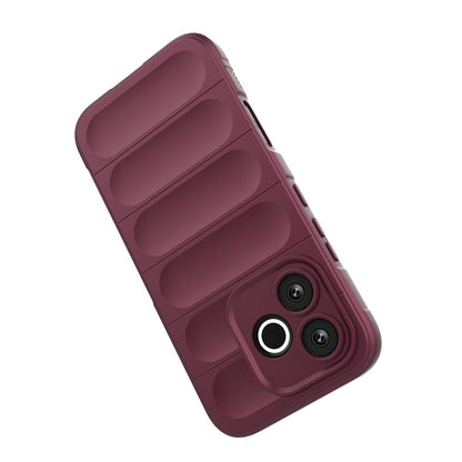 Cover til Honor 600 Lite, Techsuit, Magic Shield, Vinrød