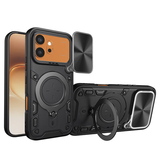 Cover til Honor 600 Pro / 600, Techsuit, CamGuard Pro, Sort