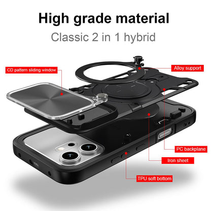 Cover til Honor 600 Pro / 600, Techsuit, CamGuard Pro, Sort