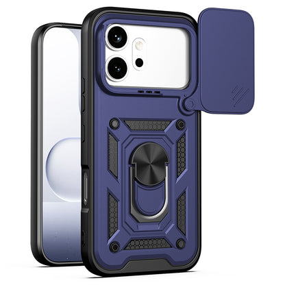Cover til Honor 600 Pro / 600, Techsuit, CamShield, Blå