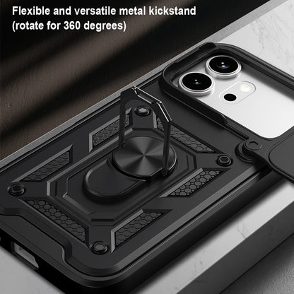 Cover til Honor 600 Pro / 600, Techsuit, CamShield, Blå