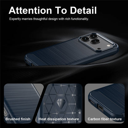 Cover til Honor 600 Pro / 600, Techsuit, Carbon, Blå